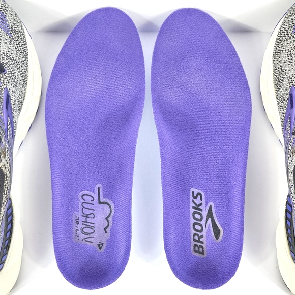 Brooks Adrenaline GTS 19 Women’s Sz 6.5 Running Sneakers Shoes Purple Gray - Picture 16 of 16